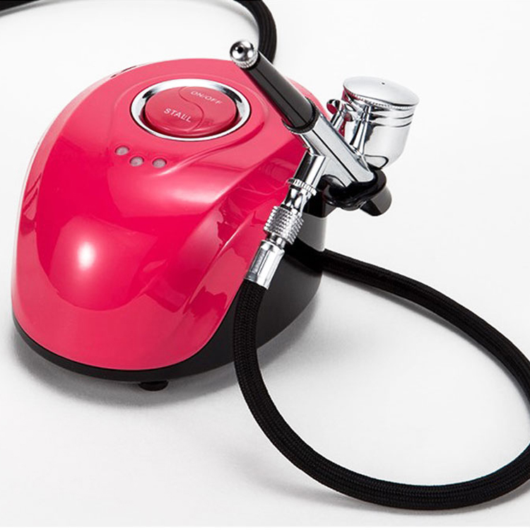 Airbrush Kit With Mini Compressor - Kit de Aerógrafo Profesional Portátil ABS