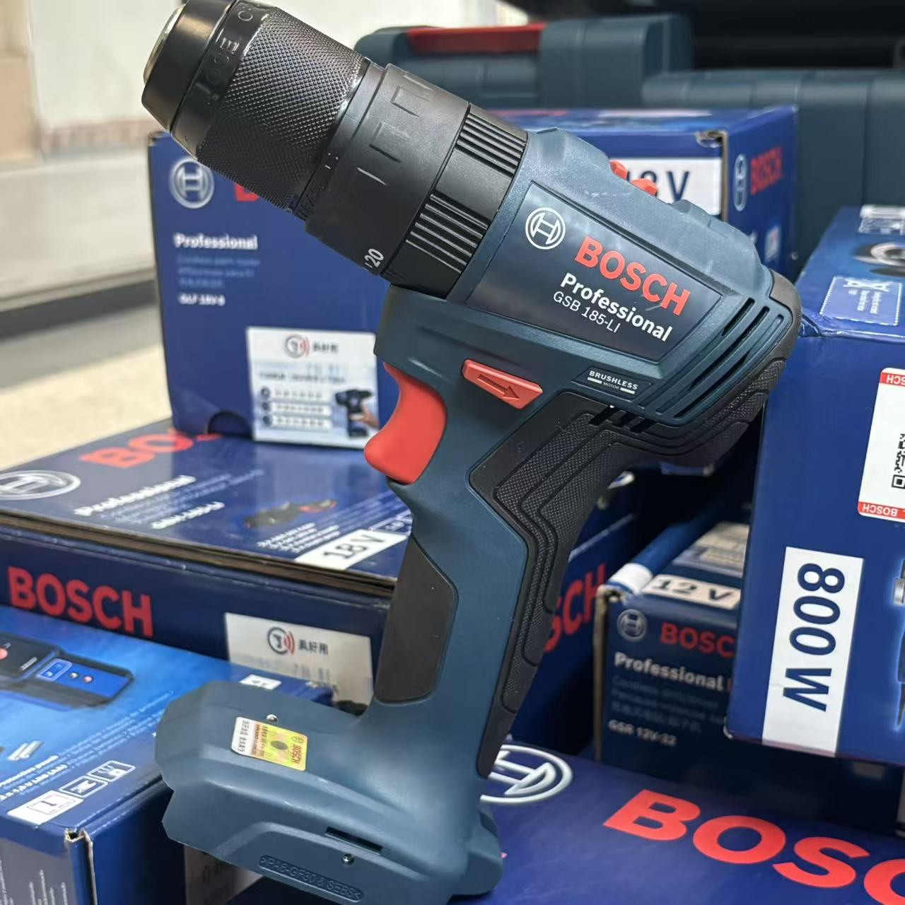 Brushless Cordless Electric Drill 18V - Taladro Percutor Inalámbrico Sin Escobillas BOSCH