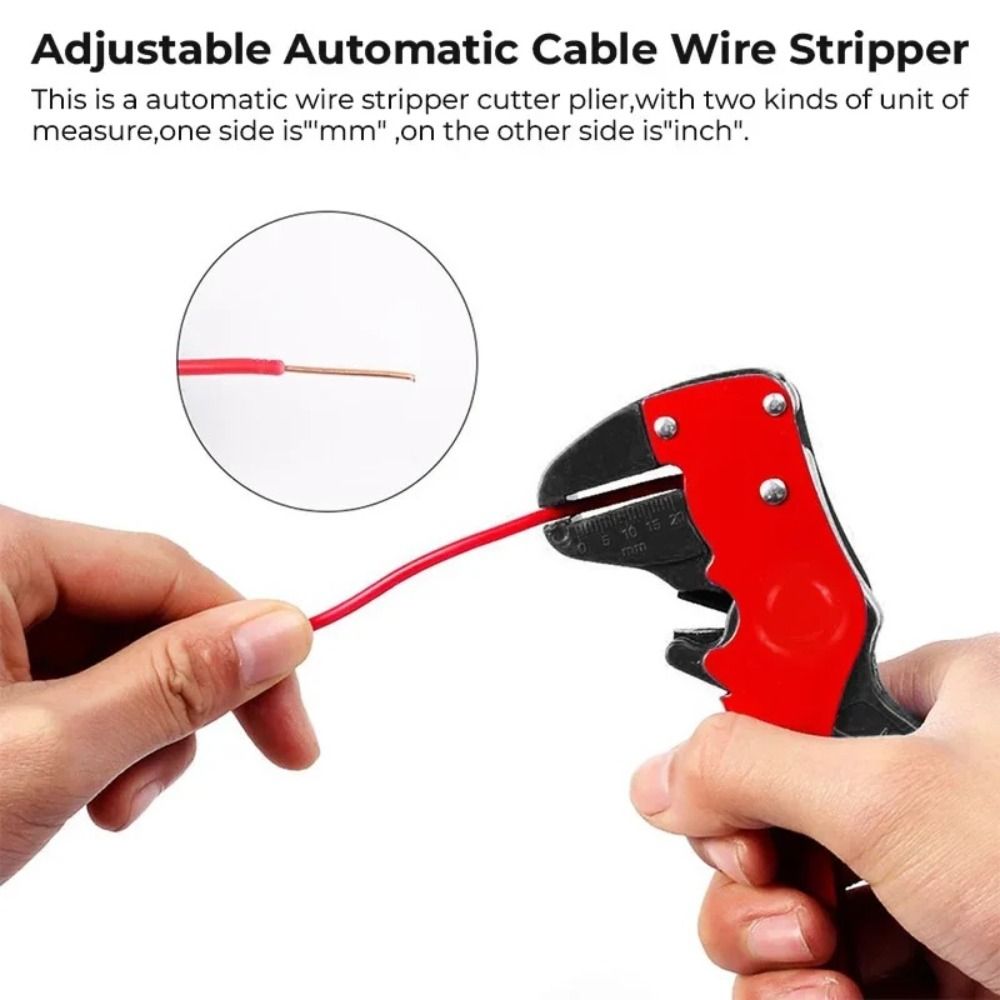 Automatic Wire Stripper Cutter - Pelacables Multifunción 2 en 1, Alicate