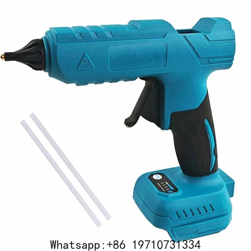Hot Melt Glue Gun Cordless - Pistola de Soldadura Eléctrica Inalámbrica de