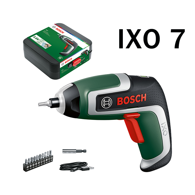 Electric Screwdriver Rechargeable Usb - Destornillador eléctrico inalámbrico Bosch IXO7, minitaladro