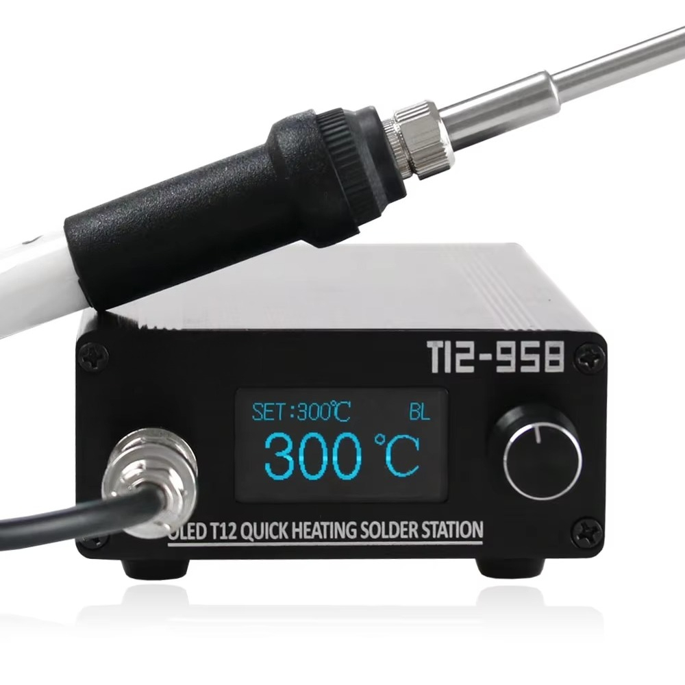 Digital Soldering Station T12 - Estación de Soldadura STM32 V3.1s T12-958,