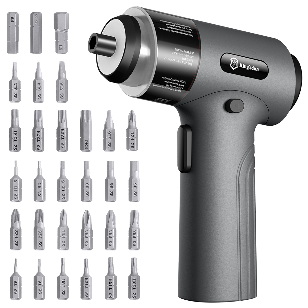 Electric Screwdriver Rechargeable Usb - Juego de destornilladores eléctricos de precisión,