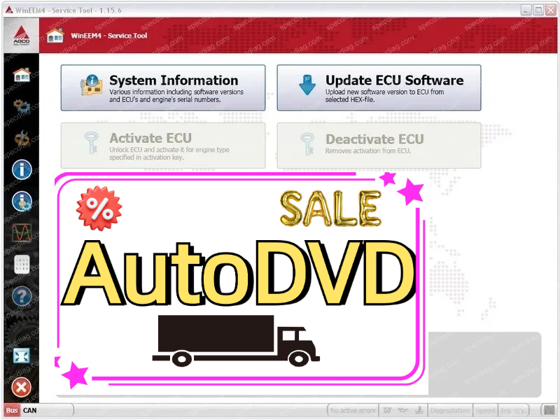 Power Tools - Herramienta de Servicio AutoDVD AGCO SISU