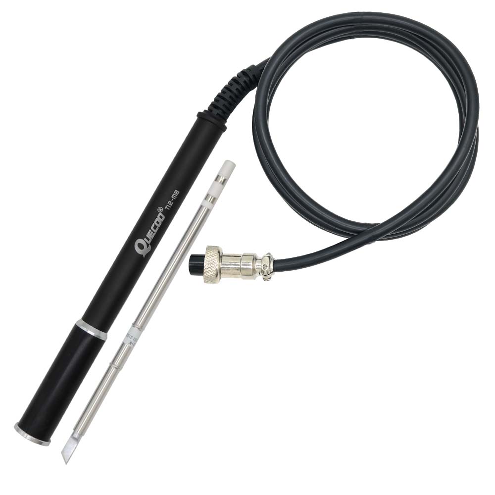 Digital Soldering Station T12 - Mango negro de aleación de aluminio