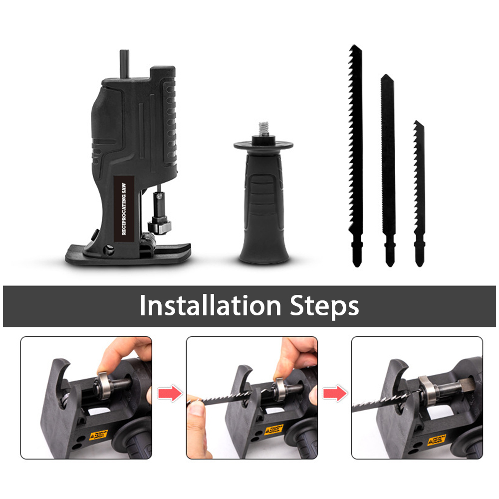 Adaptador de sierra recíproca  - Reciprocating Saw Attachment Drill reseña y precio