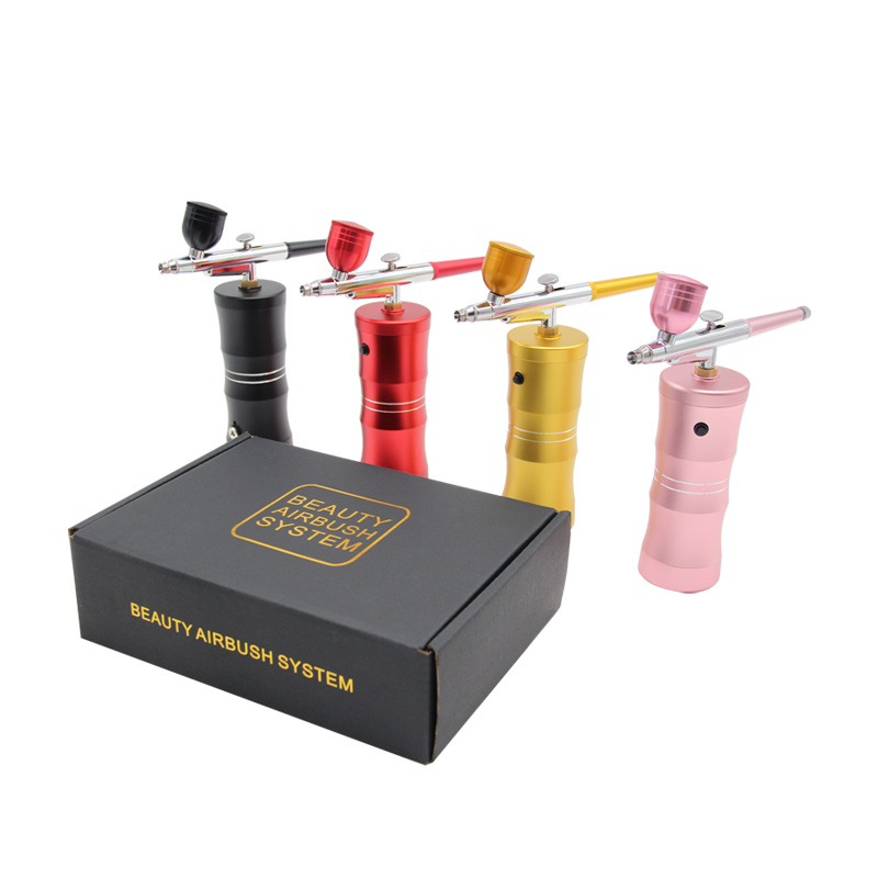 Mini aerógrafo de presión de o - Airbrush Kit With Mini Compressor reseña y precio