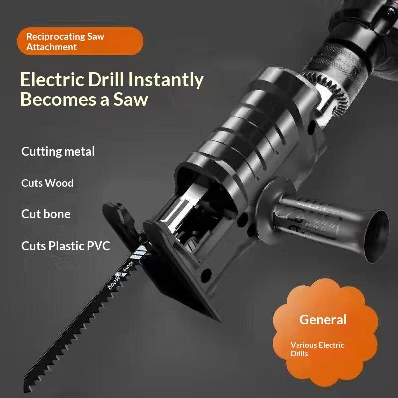 ♥ Adaptador de Taladro Eléctri - Reciprocating Saw Attachment Drill reseña y precio
