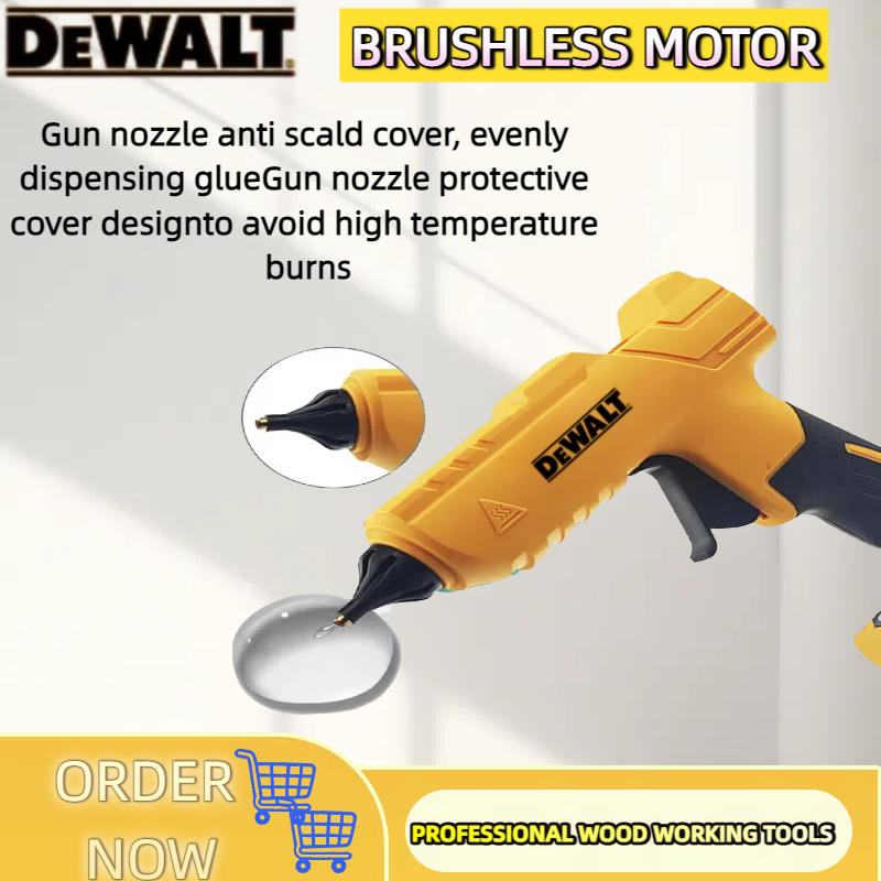 Pistola de pegamento caliente  - Hot Melt Glue Gun Cordless reseña y precio
