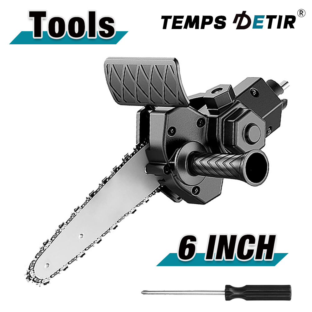 Adaptador de motosierra eléctr - Mini Electric Chainsaw 6 Inch reseña y precio