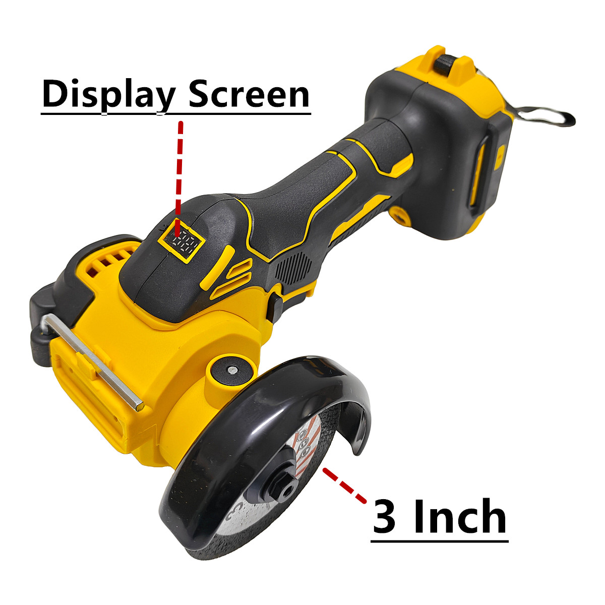 Amoladora angular sin escobill - Brushless Angle Grinder Battery Powered reseña y precio