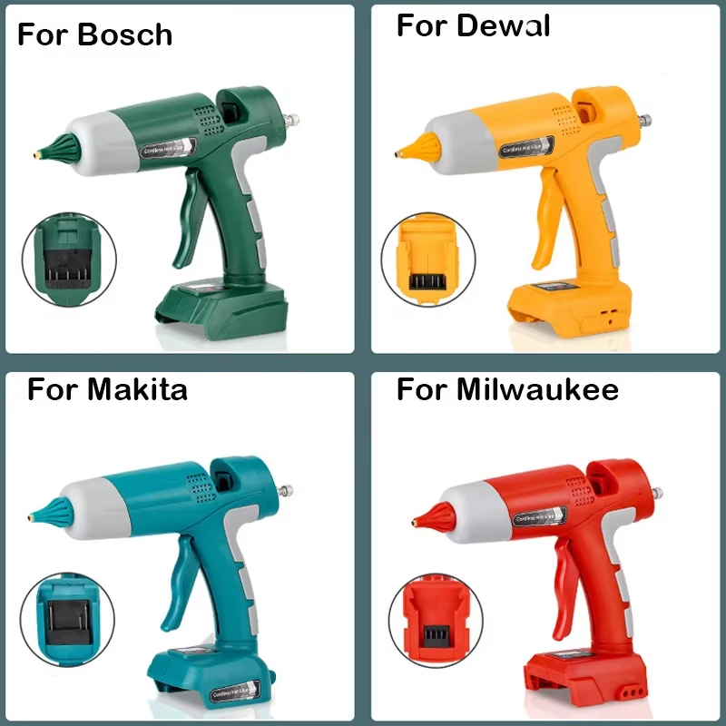 Pistola de pegamento termofusi - Hot Melt Glue Gun Cordless reseña y precio