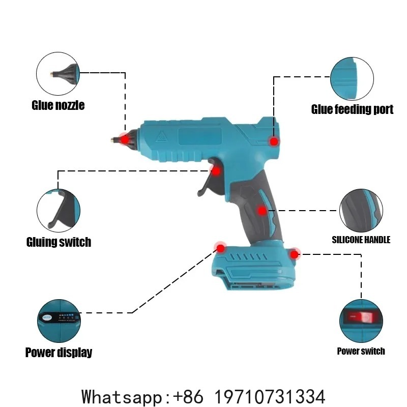 Pistola de Soldadura Eléctrica - Hot Melt Glue Gun Cordless reseña y precio