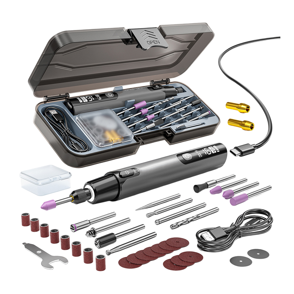 Para la elaboración de herrami - Cordless Rotary Tool Kit Accessories reseña y precio