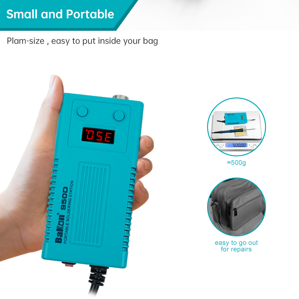Estación de Soldadura Bakon BK - Digital Soldering Station T12 reseña y precio