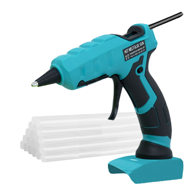Pistola de pegamento inalámbri - Hot Melt Glue Gun Cordless reseña y precio