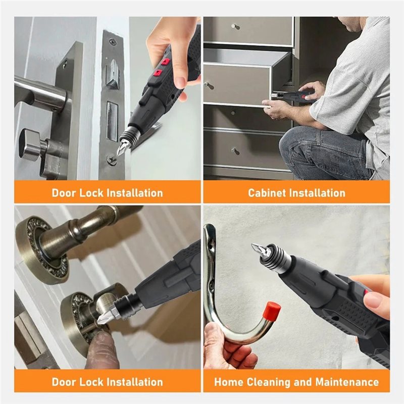 Juego de Destornilladores Eléc - Electric Screwdriver Rechargeable Usb reseña y precio