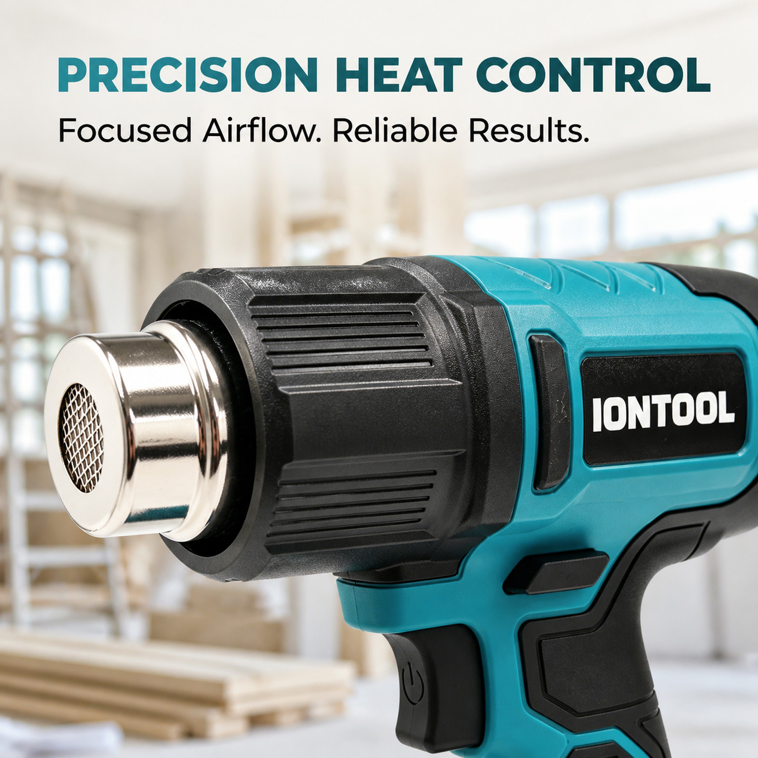IONTOOL 250/500LPM 550 ℃   Pis - Cordless Heat Gun For Shrink Tubing reseña y precio