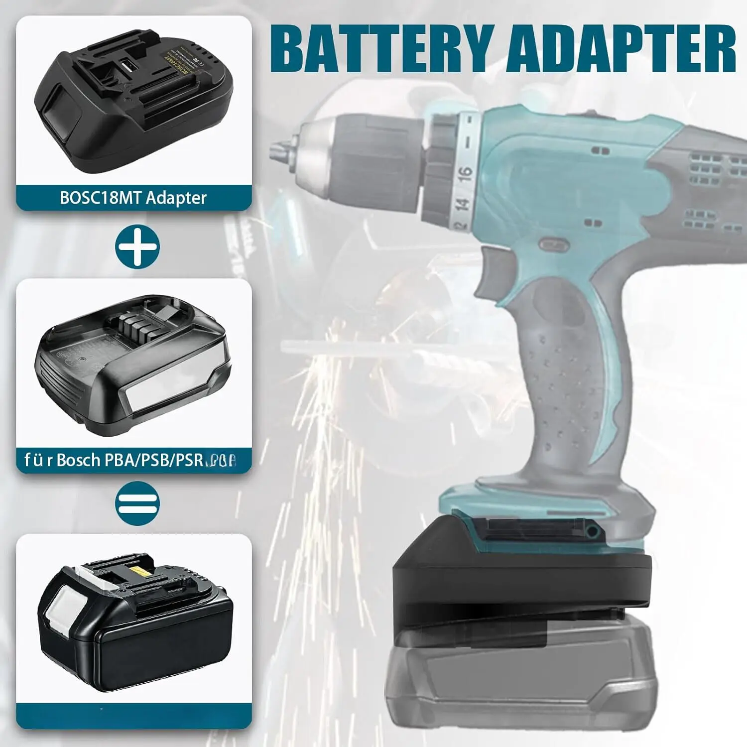 Adaptador de Herramientas Bosc - Brushless Cordless Electric Drill 18V reseña y precio