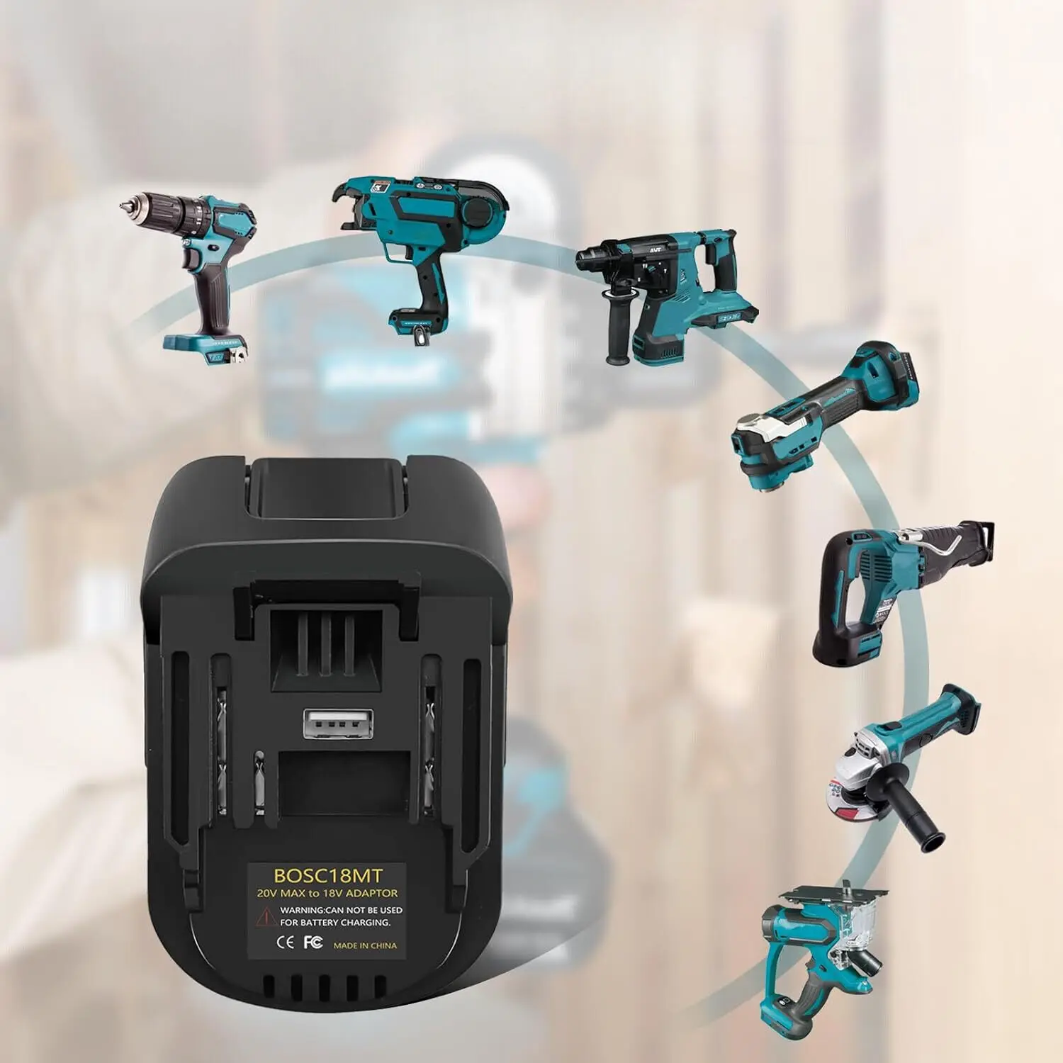 Adaptador de Herramientas Bosc - Brushless Cordless Electric Drill 18V reseña y precio