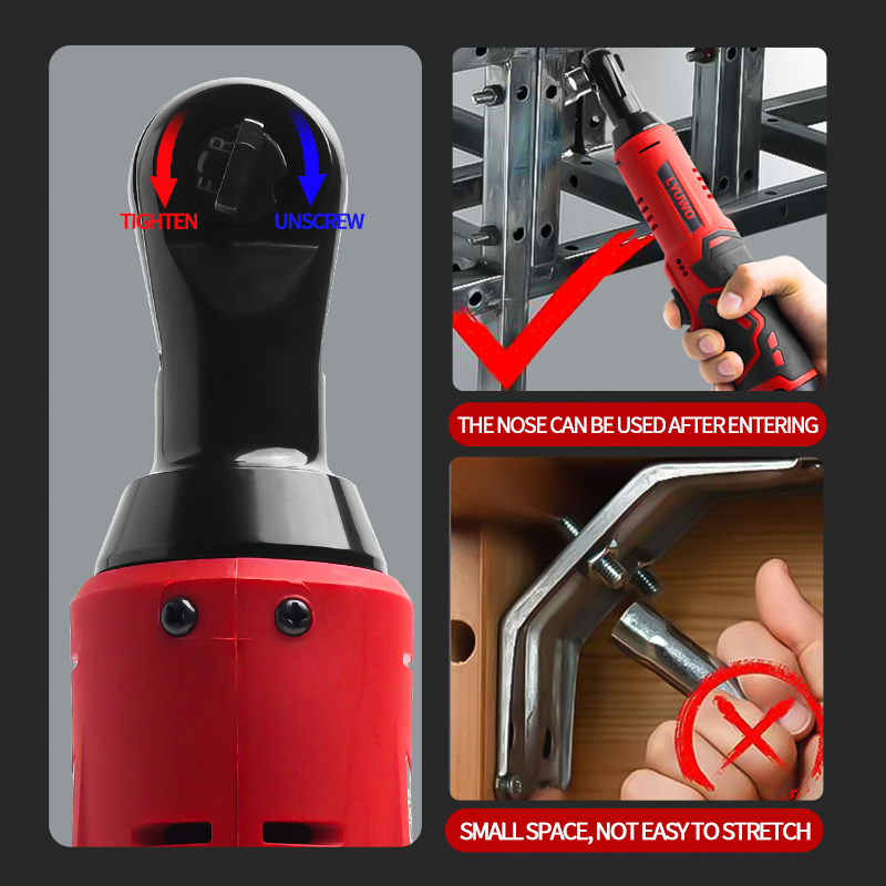 LYUWO 3/8 eléctrico recargable - Electric Screwdriver Rechargeable Usb reseña y precio