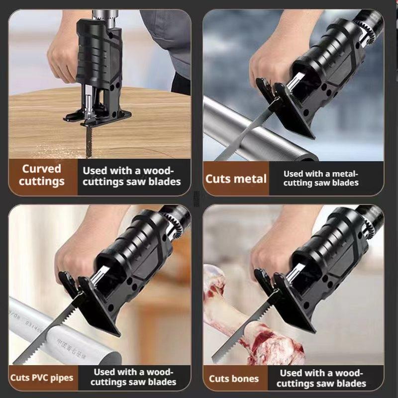 Adaptador de sierra recíproca  - Reciprocating Saw Attachment Drill reseña y precio