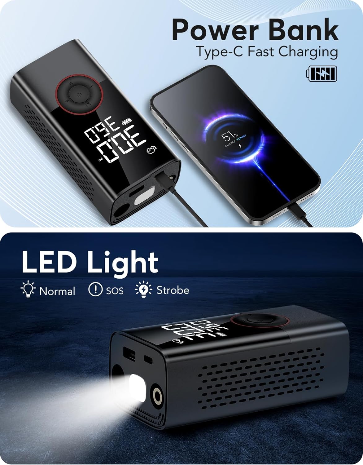 Compresor de Aire Inalámbrico  - Electrical reseña y precio