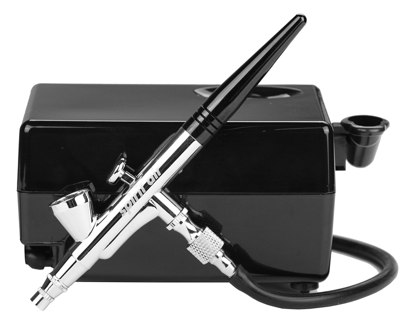 Kit de Aerógrafo Profesional B - Airbrush Kit With Mini Compressor reseña y precio