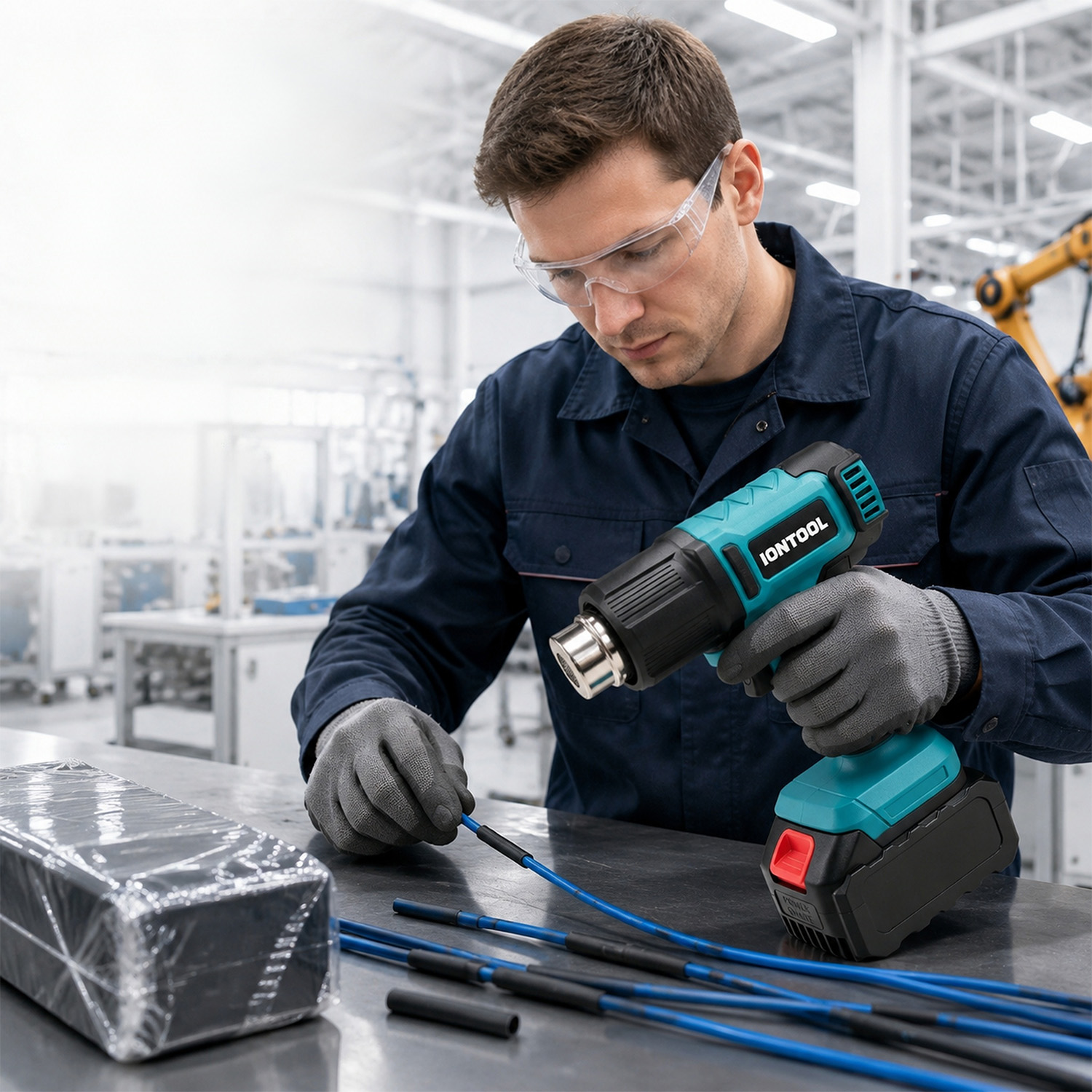 IONTOOL 550 ℃   Pistola de Cal - Cordless Heat Gun For Shrink Tubing reseña y precio