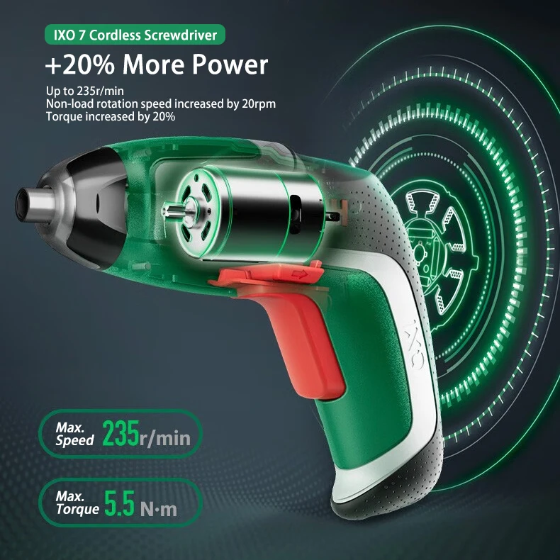 Bosch IXO7 Herramientas Eléctr - Electric Screwdriver Rechargeable Usb reseña y precio