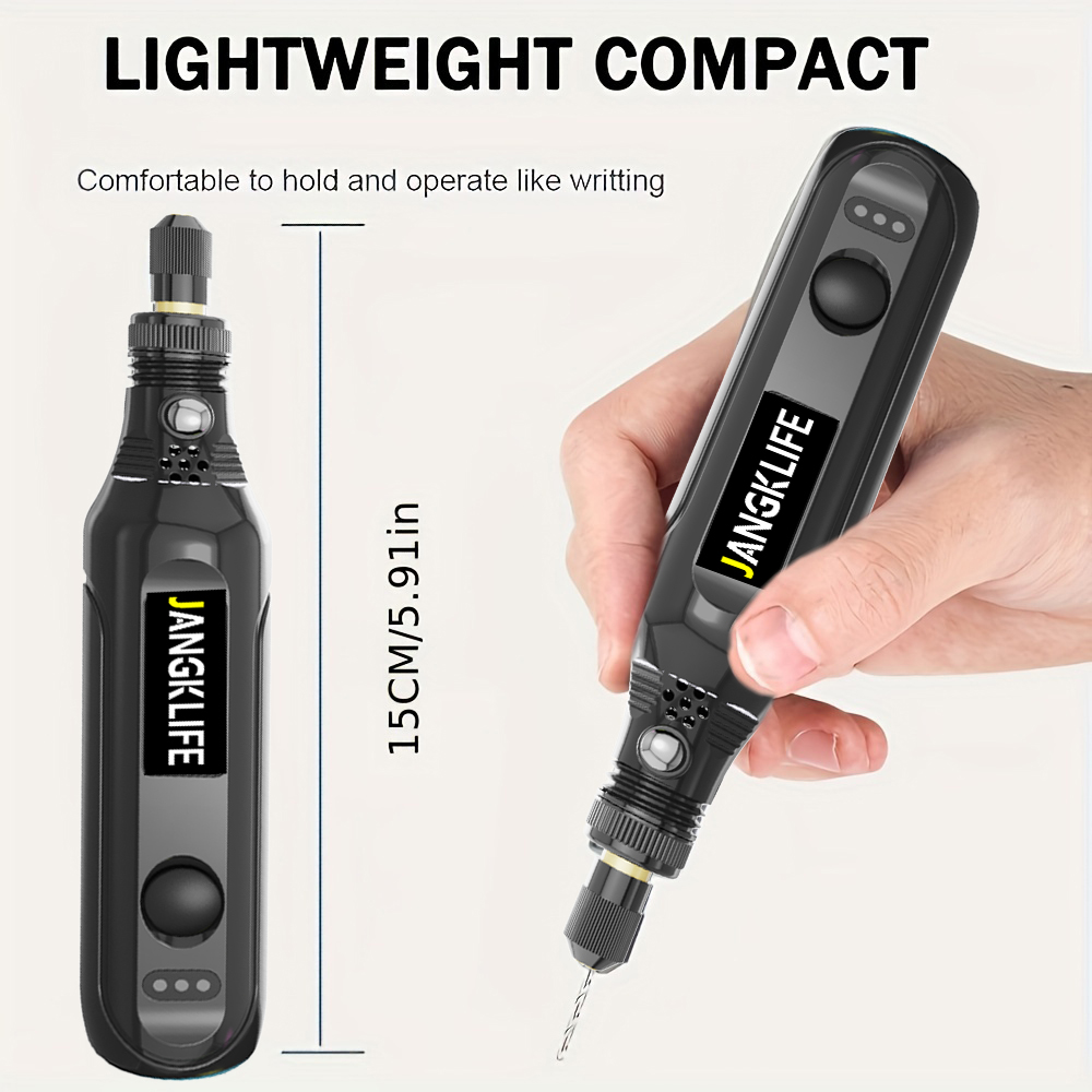 JANGKLIFE-Kit de herramientas  - Cordless Rotary Tool Kit Accessories reseña y precio