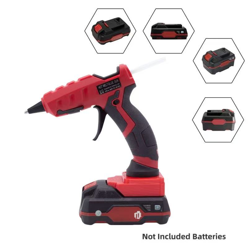 Pistola de Pegamento Caliente  - Hot Melt Glue Gun Cordless reseña y precio