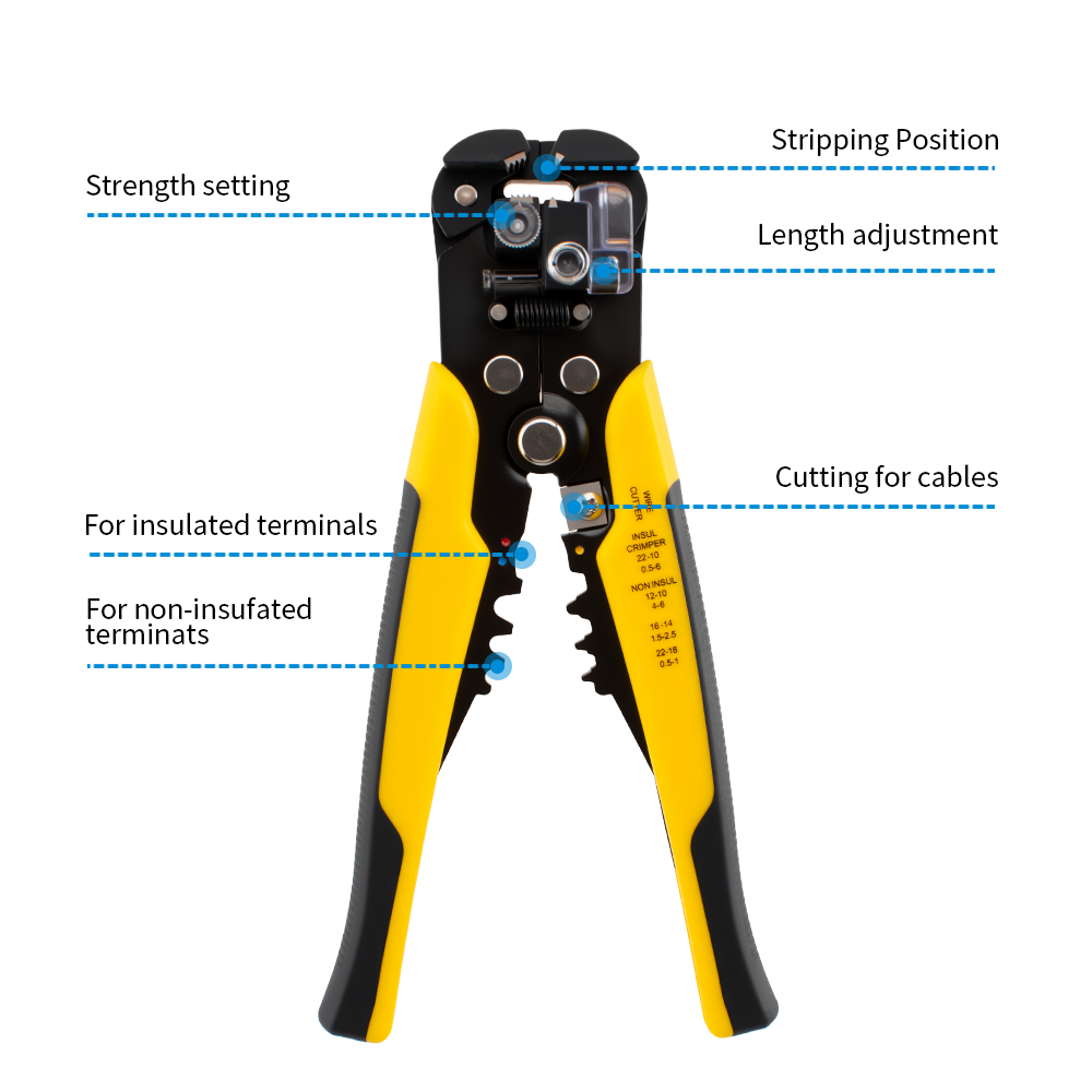 Herramienta Manual Multifuncio - Automatic Wire Stripper Cutter reseña y precio
