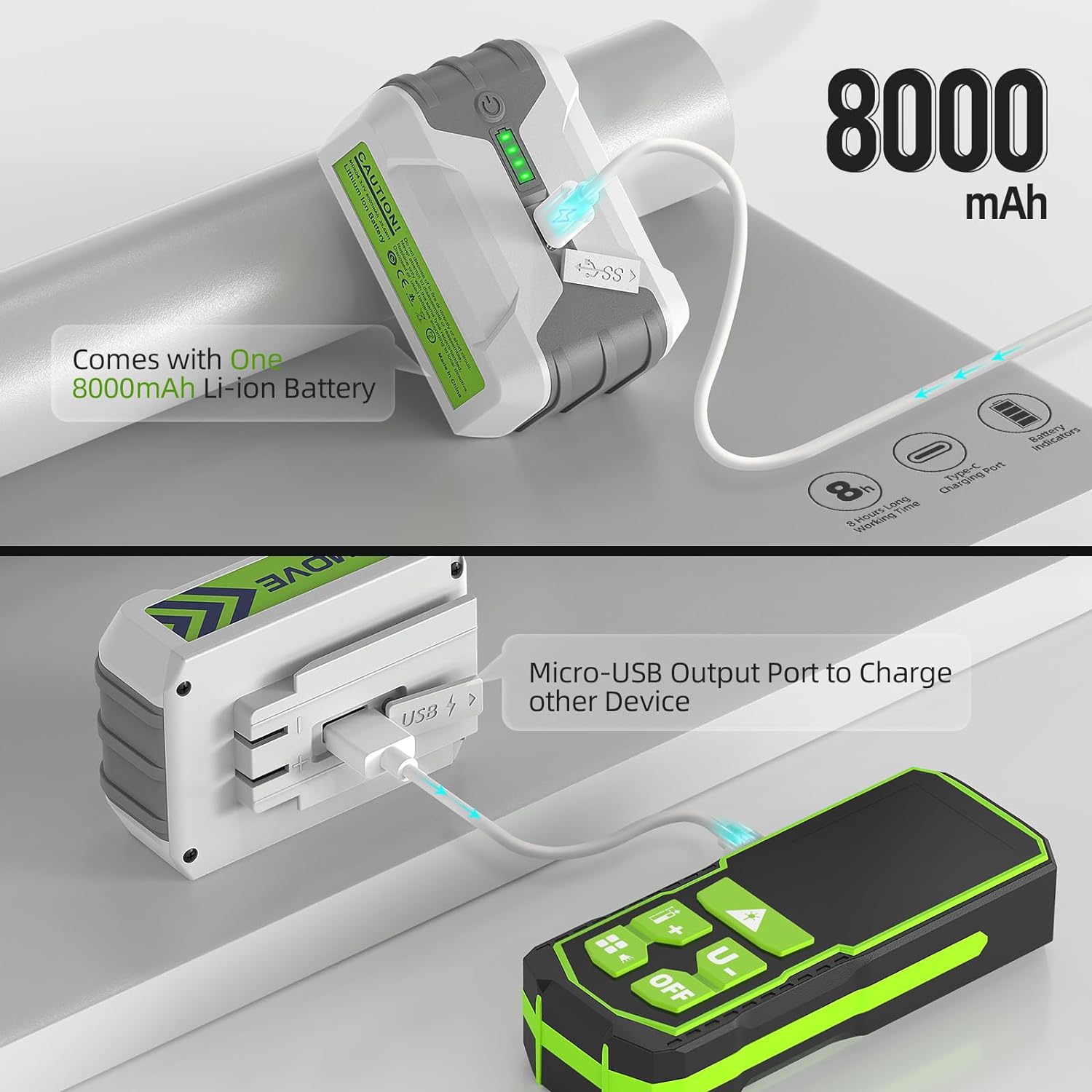 Huepar-Nivel láser profesional - Laser Level 16 Lines 4D Green reseña y precio