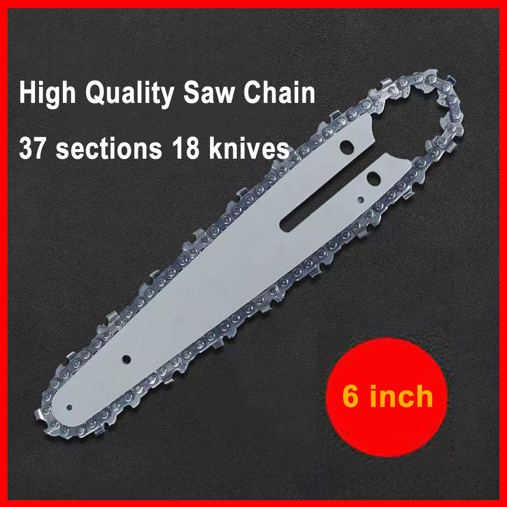 Barra de sierra de 6 pulgadas, - Mini Electric Chainsaw 6 Inch reseña y precio