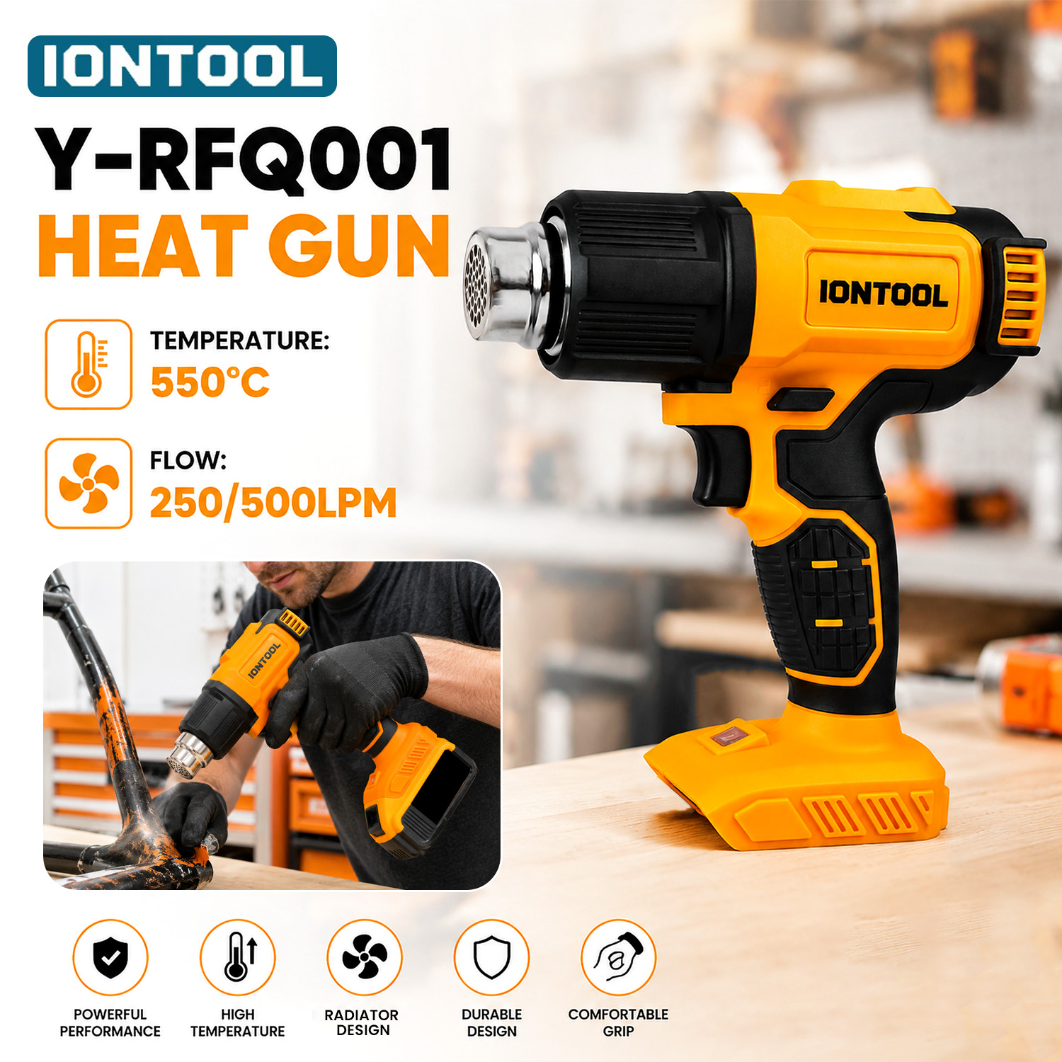 Pistola de Calor Inalámbrica I - Cordless Heat Gun For Shrink Tubing reseña y precio