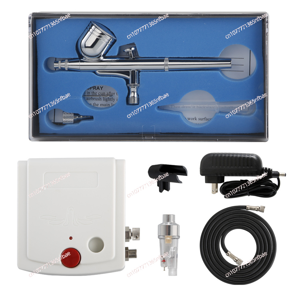 Kit de Compresor de Aerógrafo  - Airbrush Kit With Mini Compressor reseña y precio