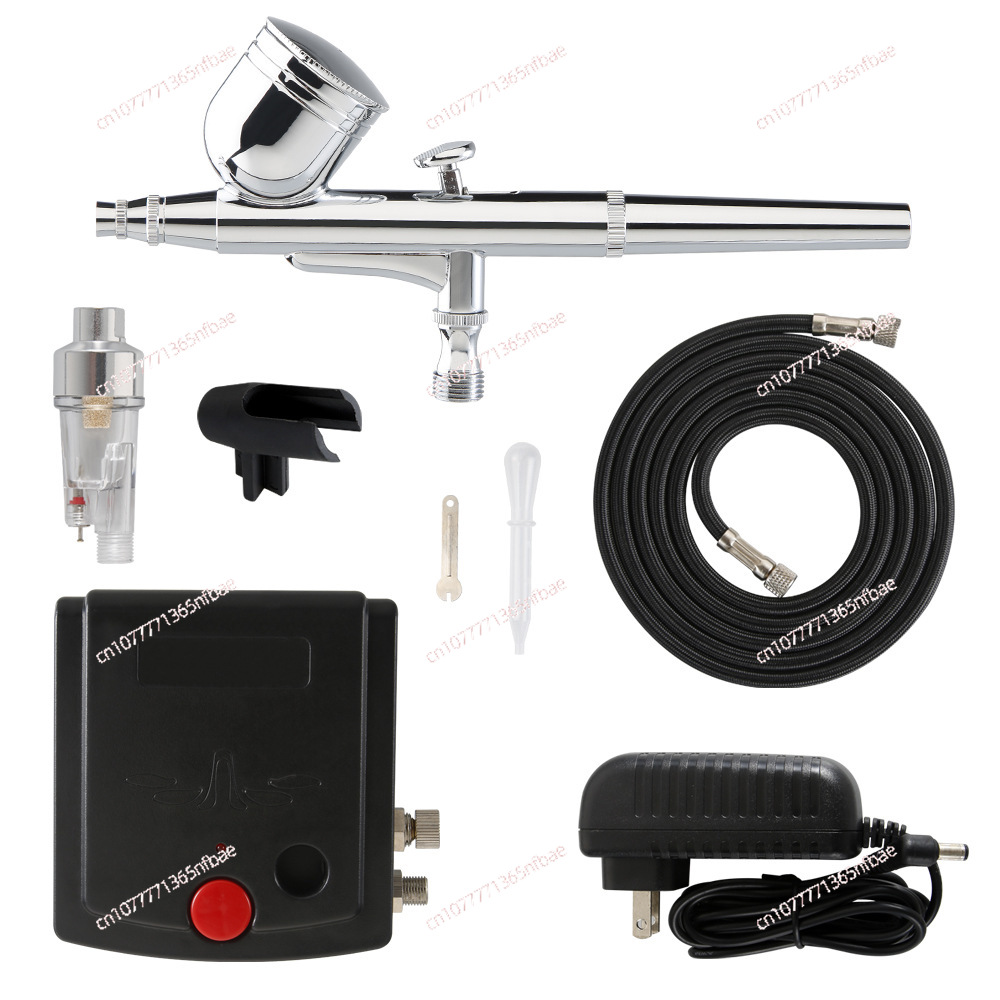 Kit de Compresor de Aerógrafo  - Airbrush Kit With Mini Compressor reseña y precio
