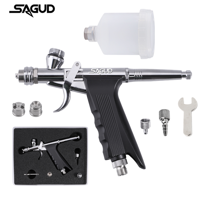 Aerógrafo de alimentación por  - Airbrush Kit With Mini Compressor reseña y precio