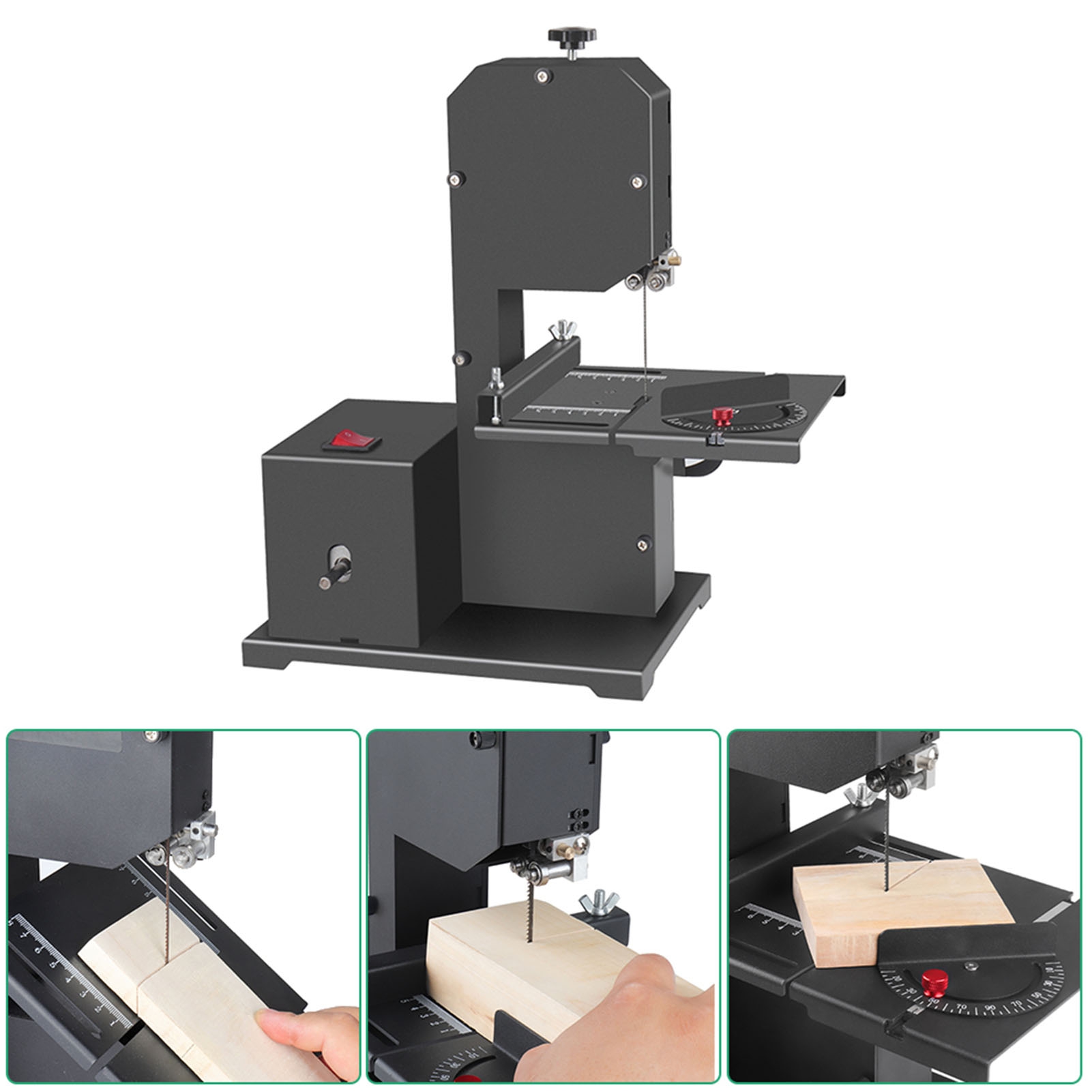 Mini Sierra de Cinta Multifunc - Mini Table Saw For Woodworking reseña y precio