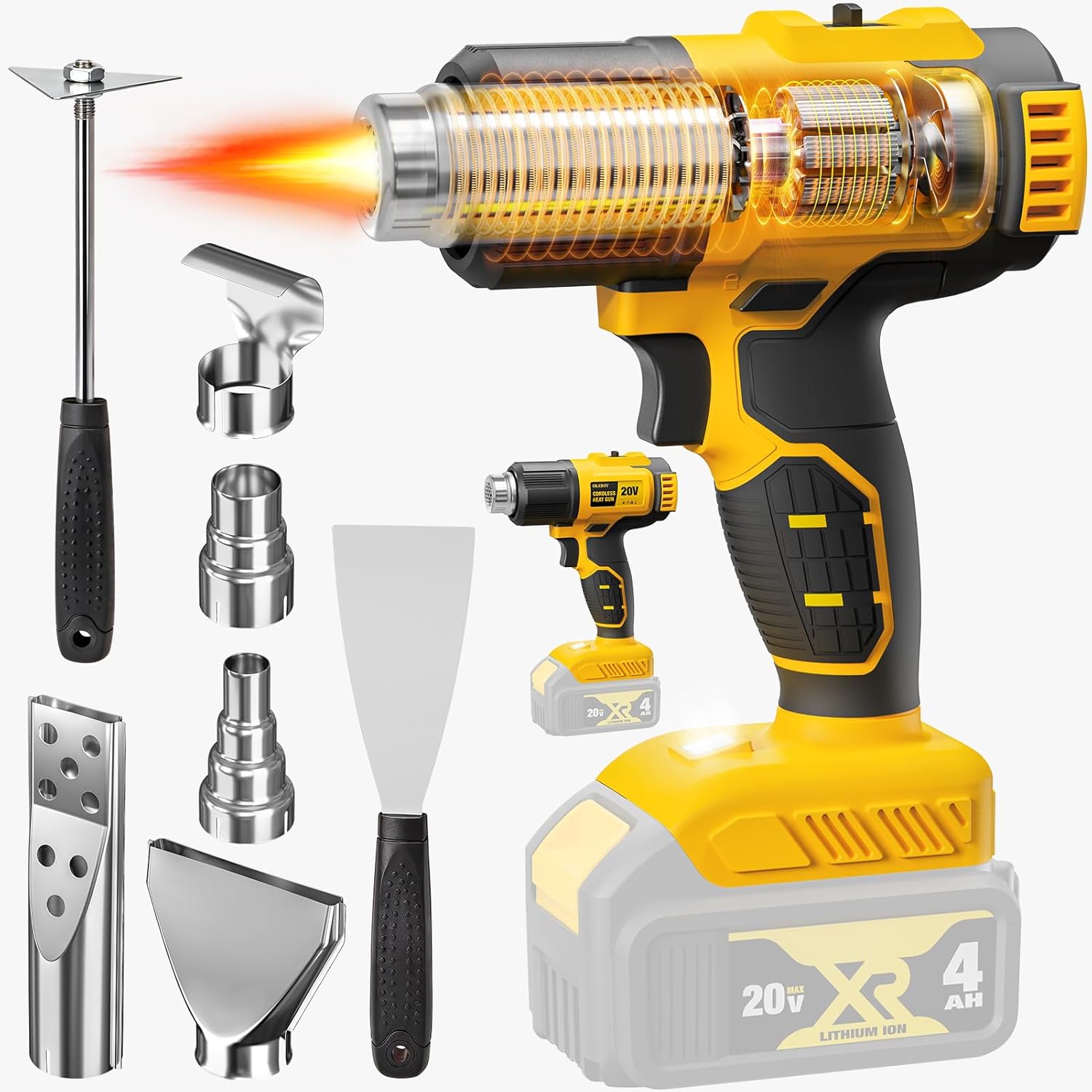 Pistola de Calor Inalámbrica C - Cordless Heat Gun For Shrink Tubing reseña y precio