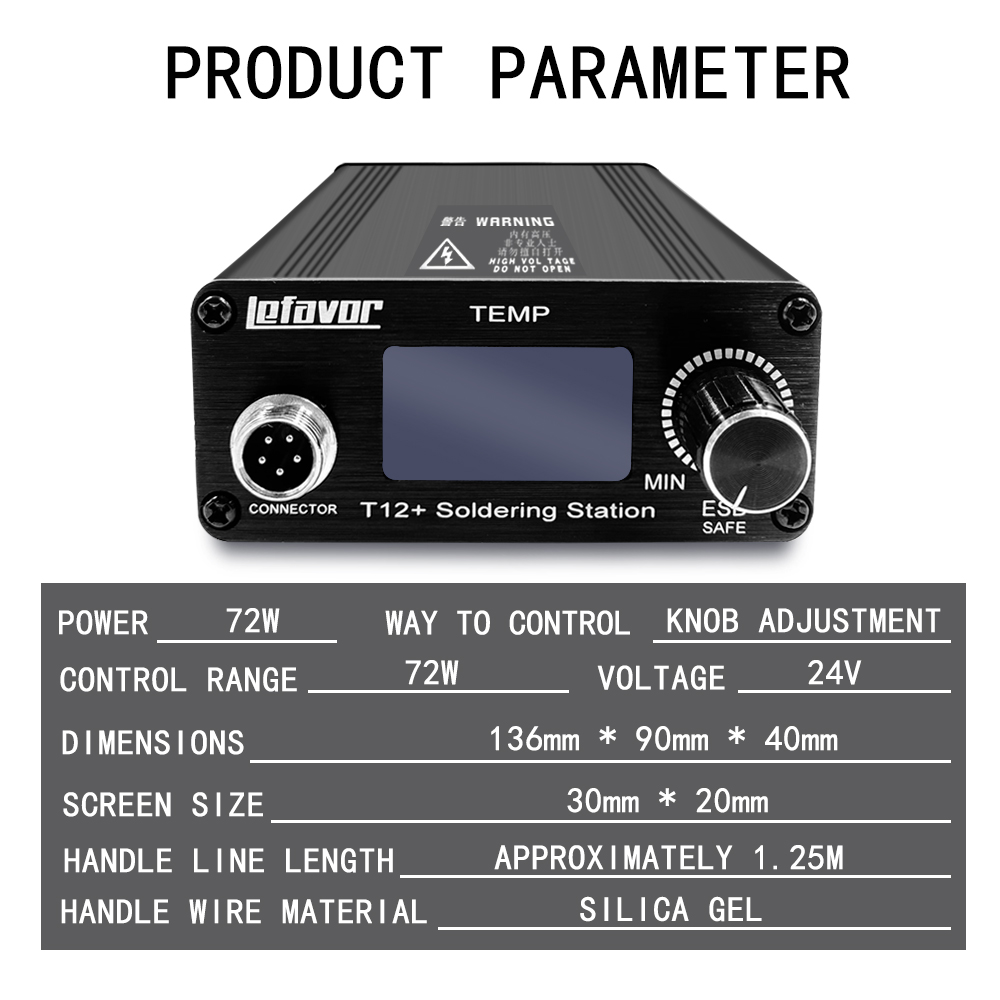Estación de soldadura T12 +, s - Digital Soldering Station T12 reseña y precio
