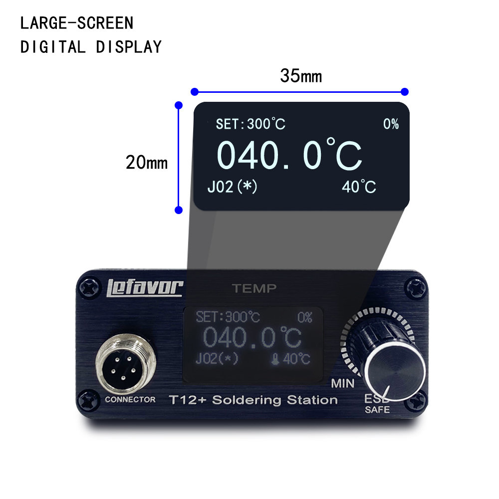 Estación de soldadura T12 +, s - Digital Soldering Station T12 reseña y precio